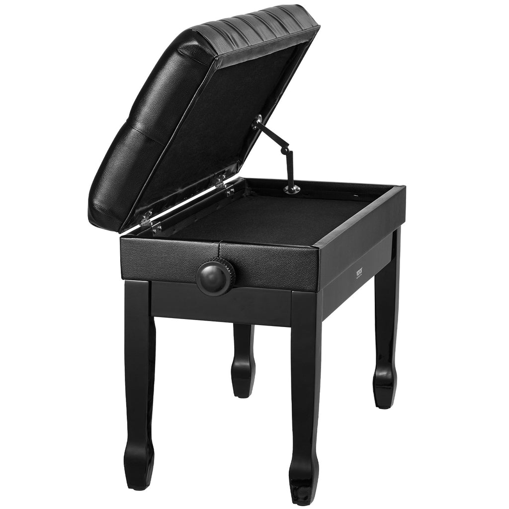 Reguliuojamas pianino suoliukas VEVOR SUD-7, 750x360x515 mm