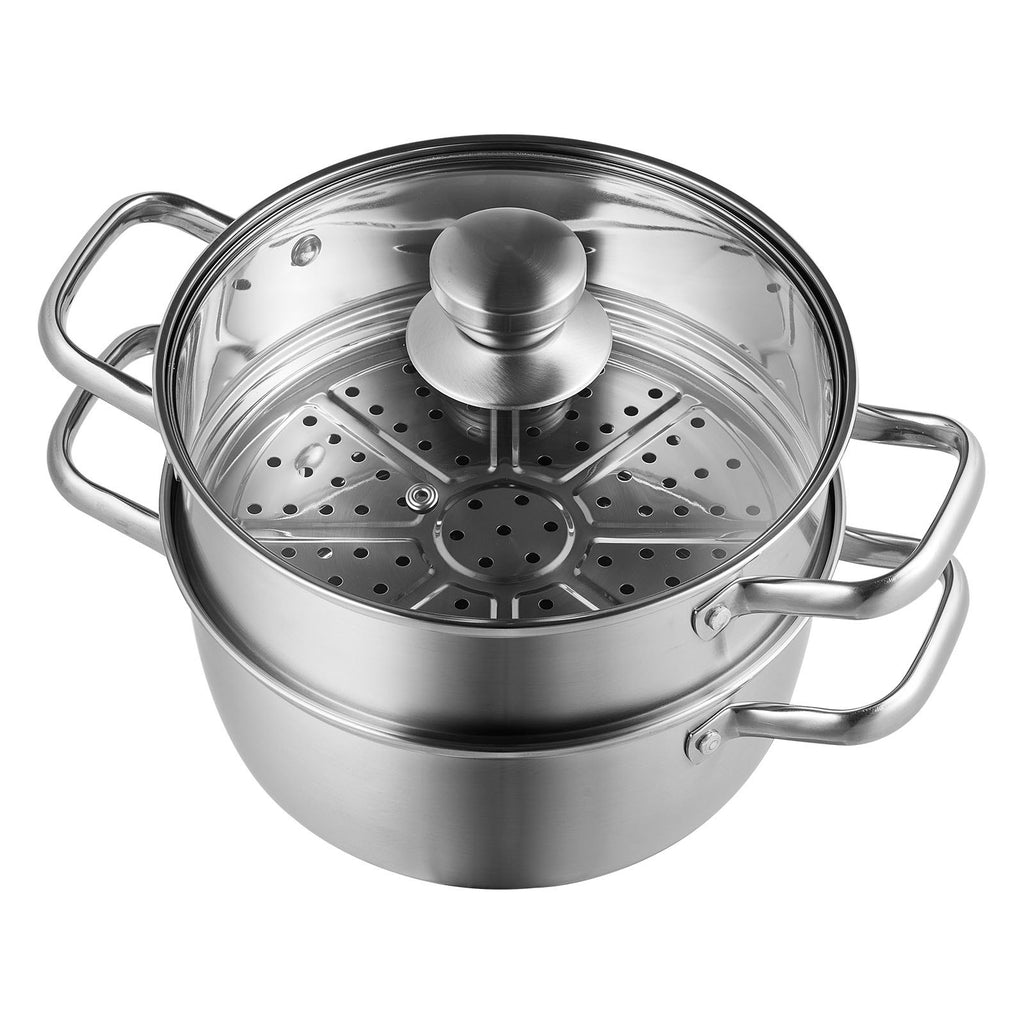 Garų puodas VEVOR 22 cm, 3 QT talpa