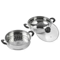 Garų puodas VEVOR 28 cm, 3QT talpa