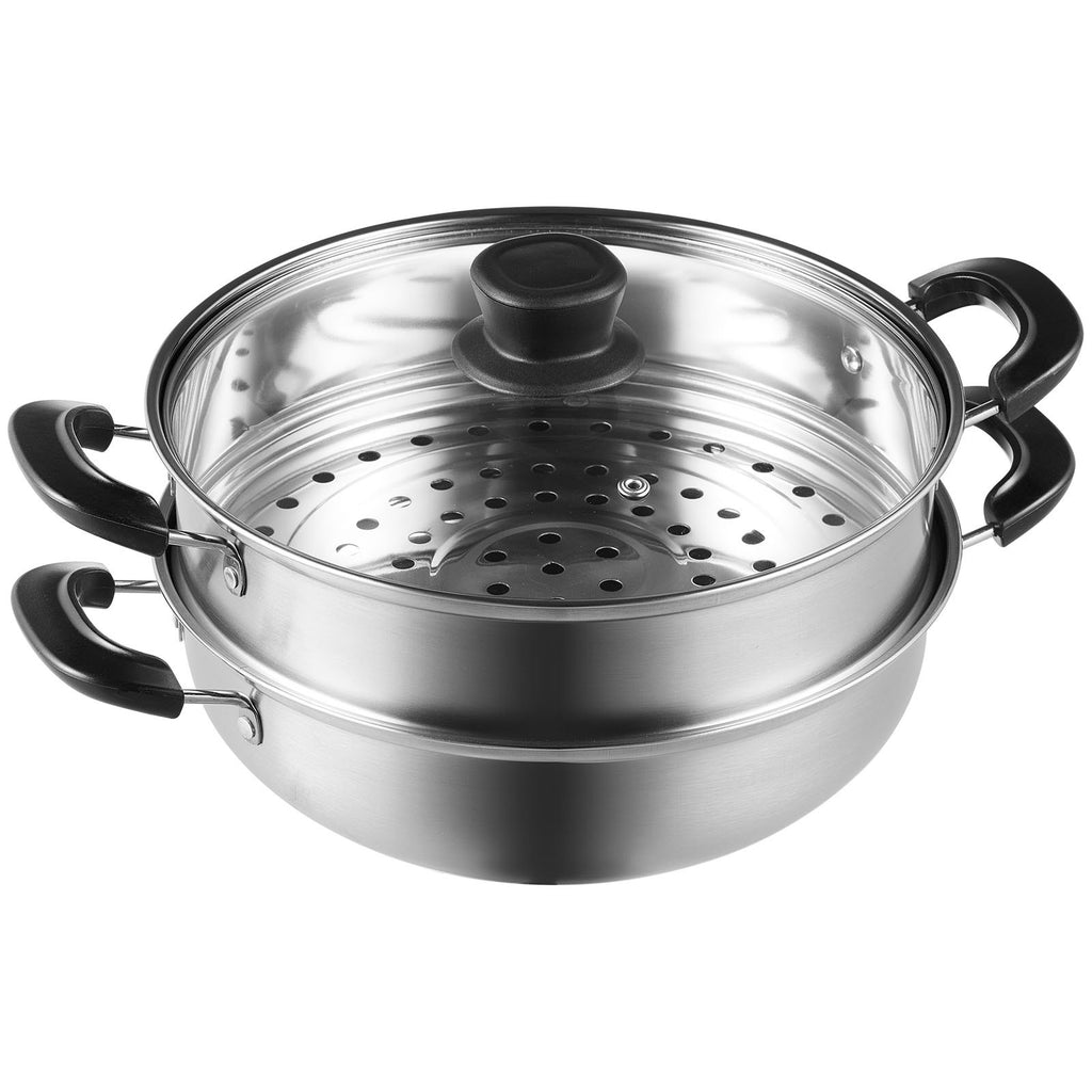 Garų puodas VEVOR 28 cm, 3QT talpa