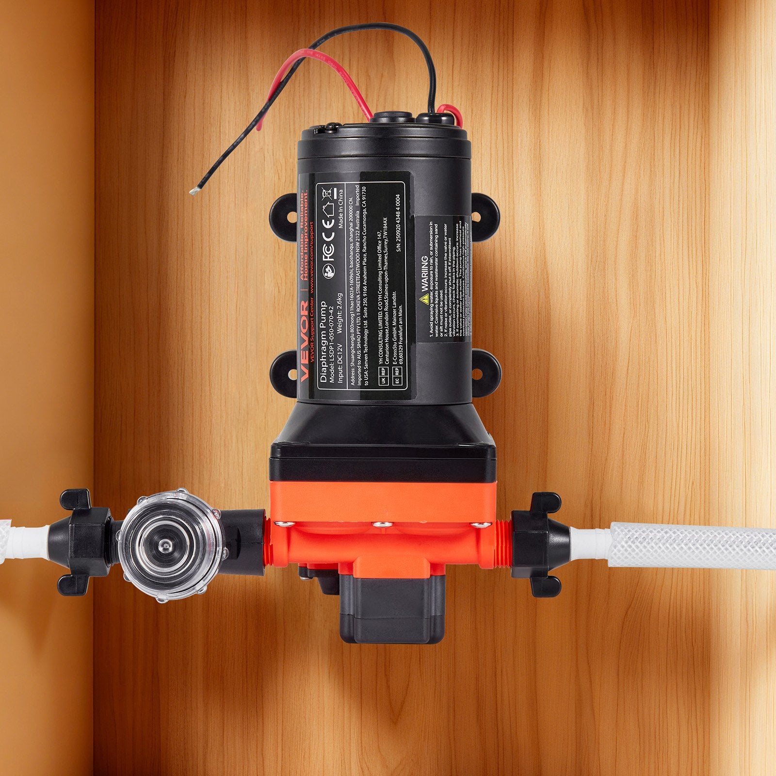 Vandens siurblys VEVOR LSDP1-050-070-42, 12V 18,9 l/min