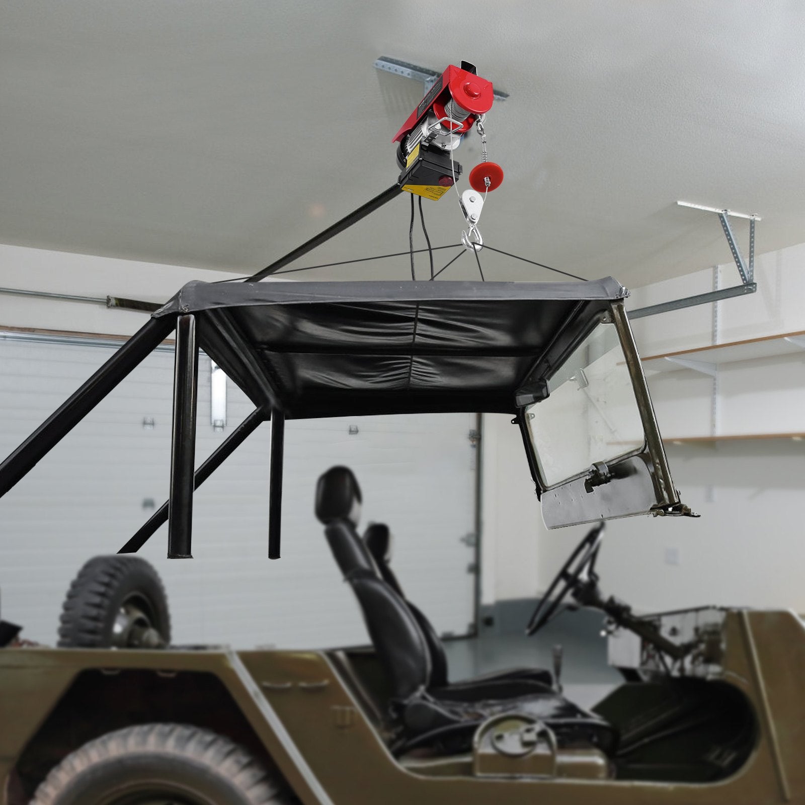 Elektrinė gervė VEVOR PA200, 200 kg