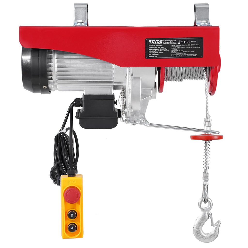Elektrinė gervė VEVOR PA1200, 1200 kg