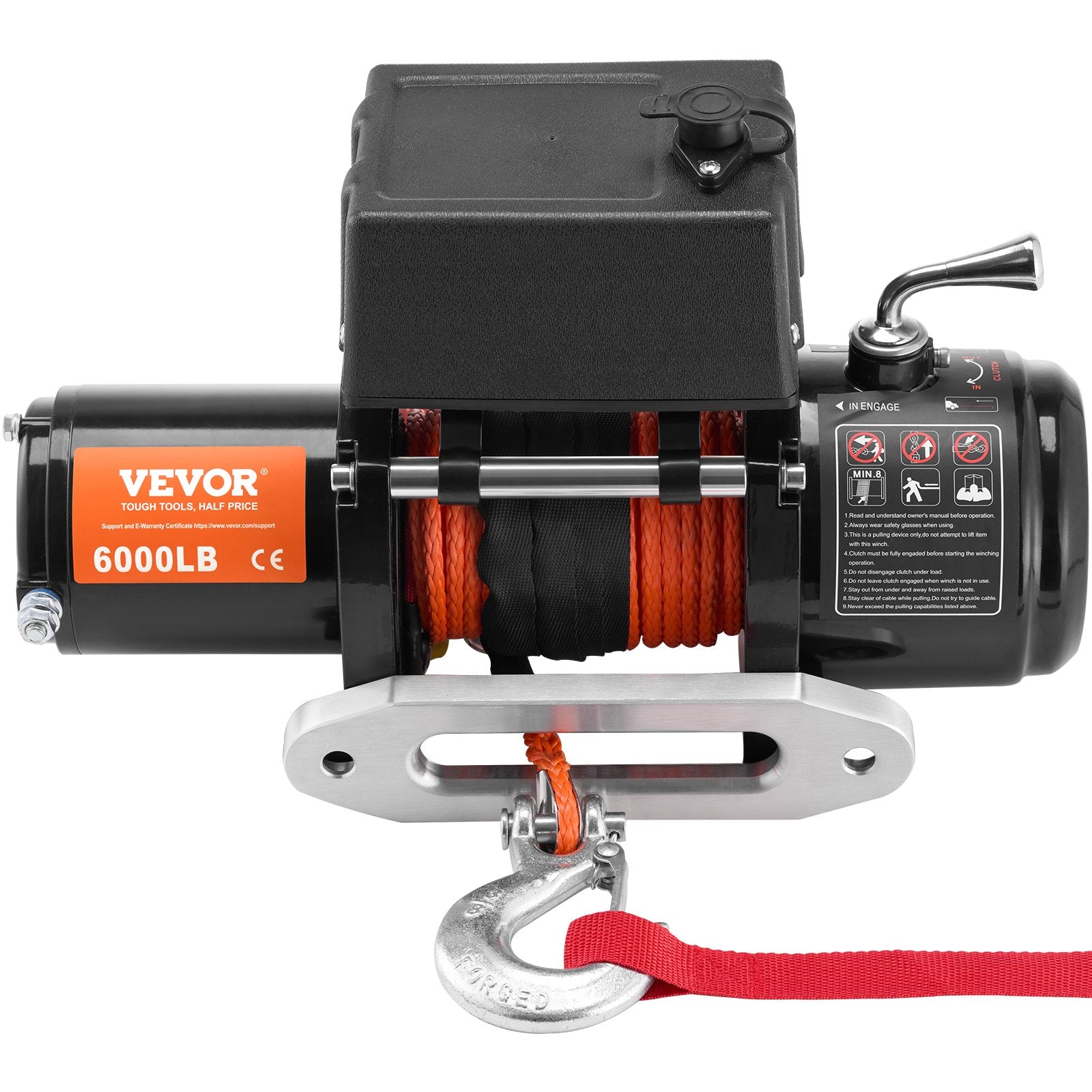 Elektrinė gervė VEVOR S6000, 2722 kg traukos galia