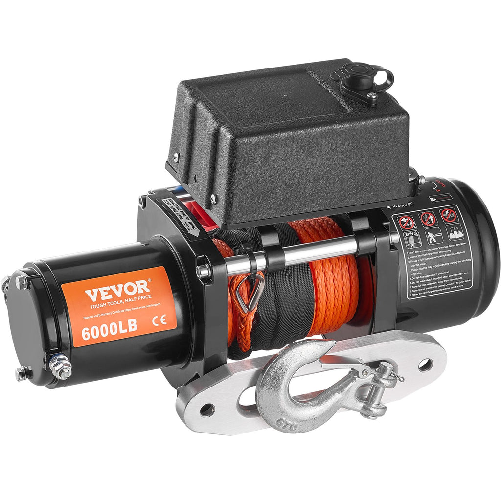 Elektrinė gervė VEVOR S6000, 2722 kg traukos galia