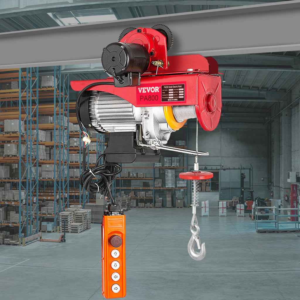 Elektrinė gervė su vežimėliu VEVOR PA800, 800 kg
