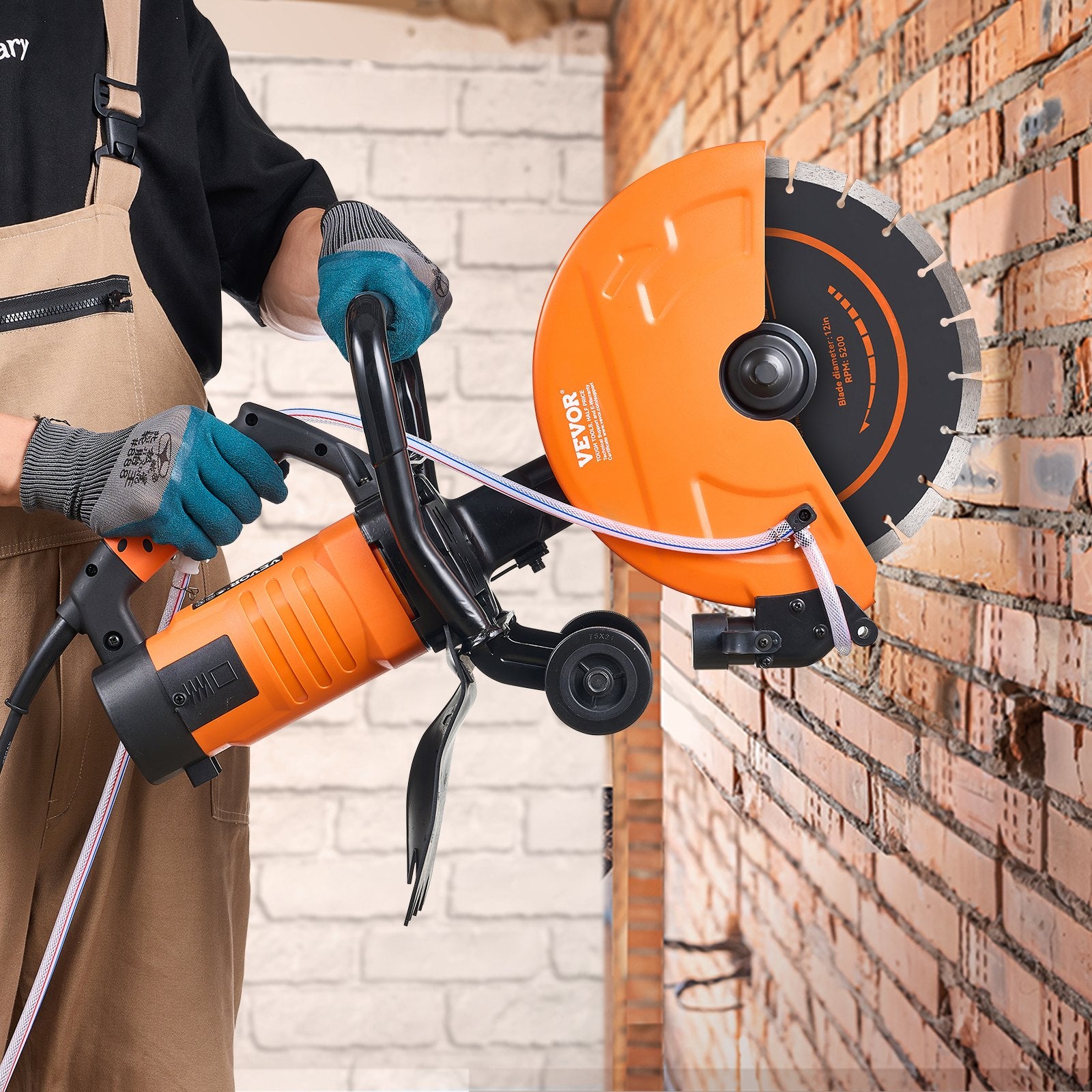Elektrinis betono pjūklas VEVOR DC305, 2800W