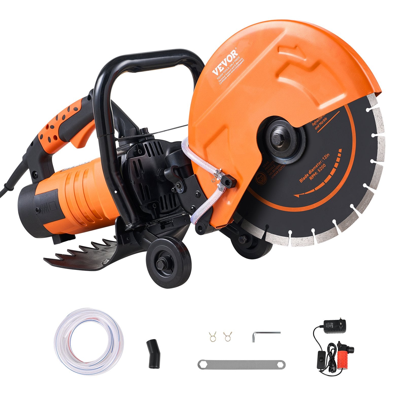 Elektrinis betono pjūklas VEVOR DC305, 2800W