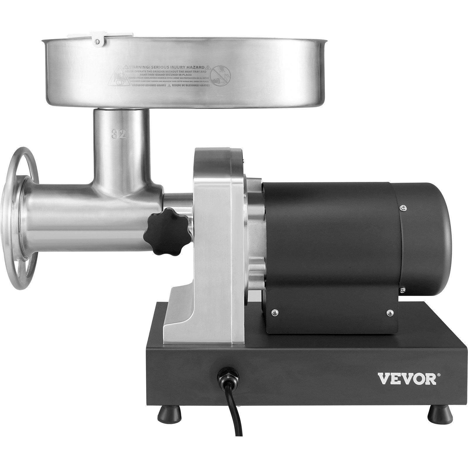 Elektrinė mėsmalė VEVOR 1A-EG932, 450 kg/val. našumas