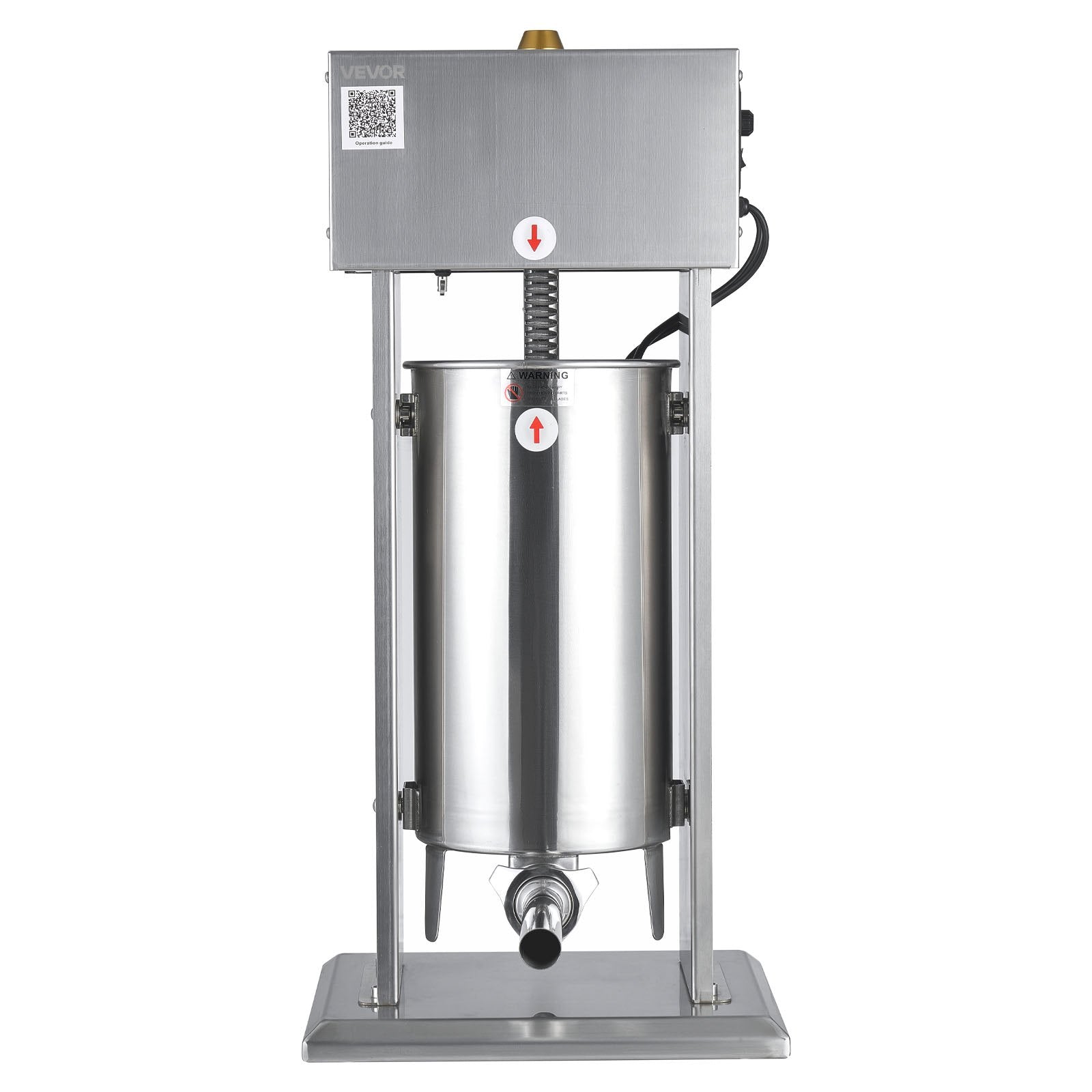 Elektrinis dešrų kimštuvas VEVOR EVS-15L, 15 l