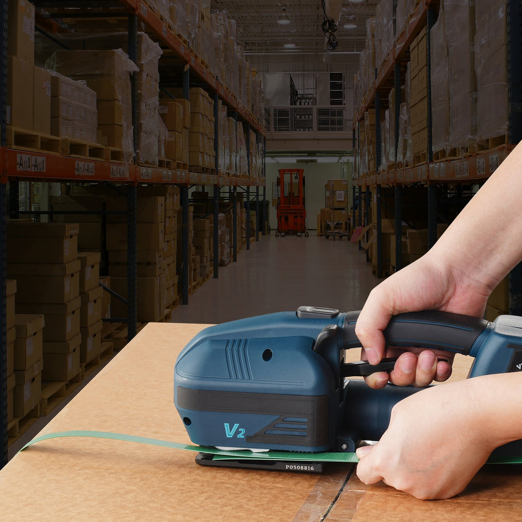Elektrinis rišimo įrankis VEVOR V2, 600N-3200N tempimo jėga