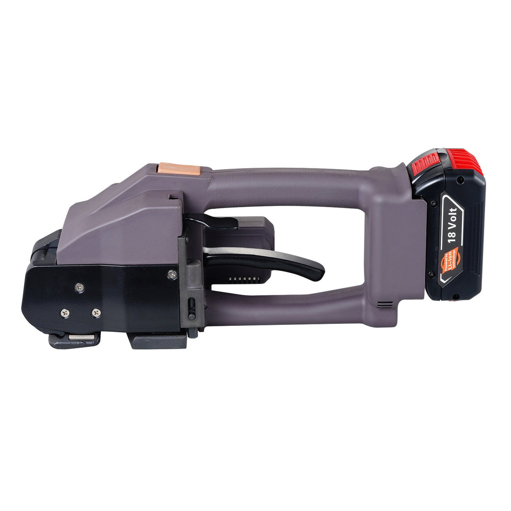 Elektrinis surišimo įrankis VEVOR DS-19, 10–19 mm juostoms