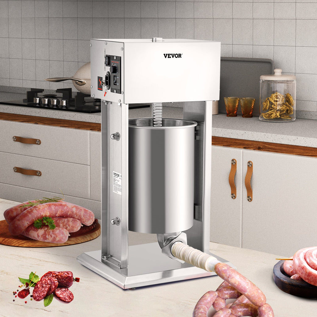 Elektrinis dešrų kimštuvas VEVOR XZO-10D, 10 l