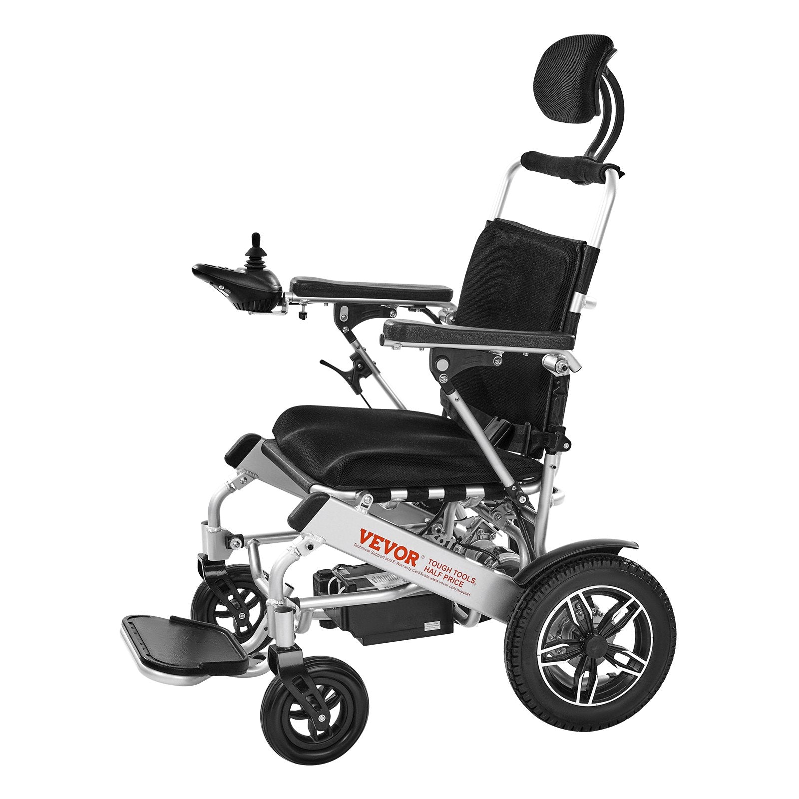 Elektrinis neįgaliojo vežimėlis VEVOR JRWD6012, 136 kg keliamoji galia