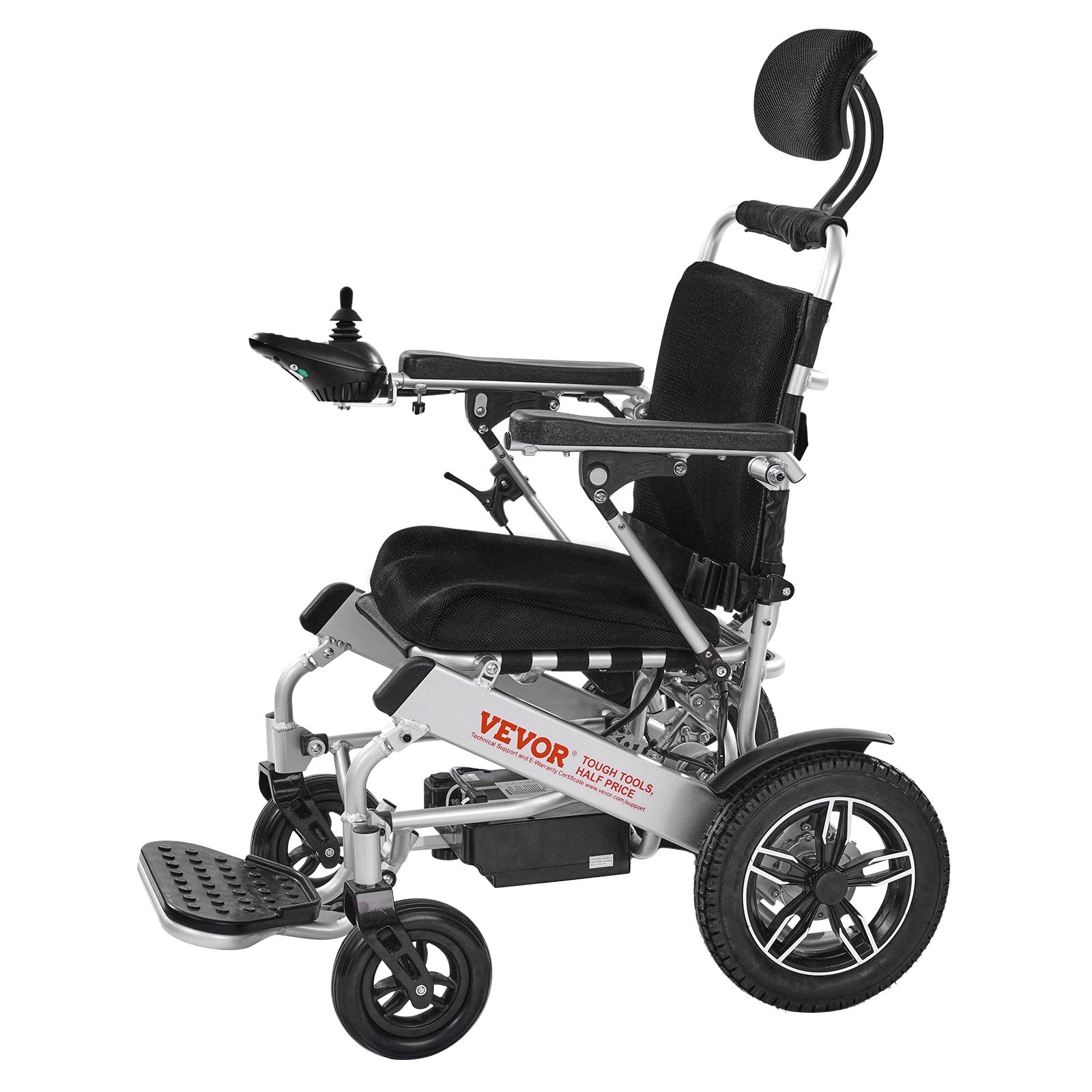 Elektrinis neįgaliojo vežimėlis VEVOR JRWD6012, 136 kg keliamoji galia