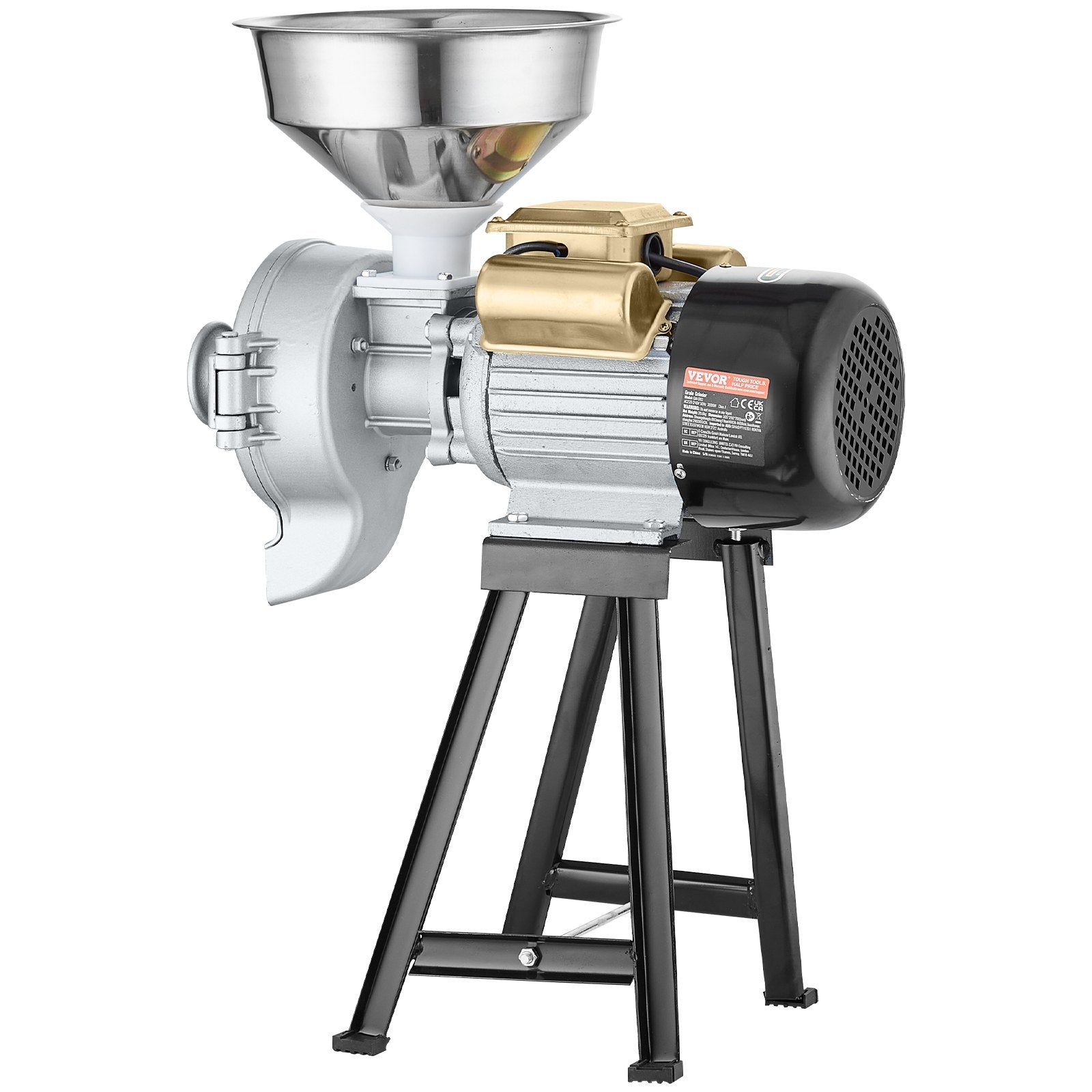 Elektrinis grūdų malūnas VEVOR GM-002, 3000W