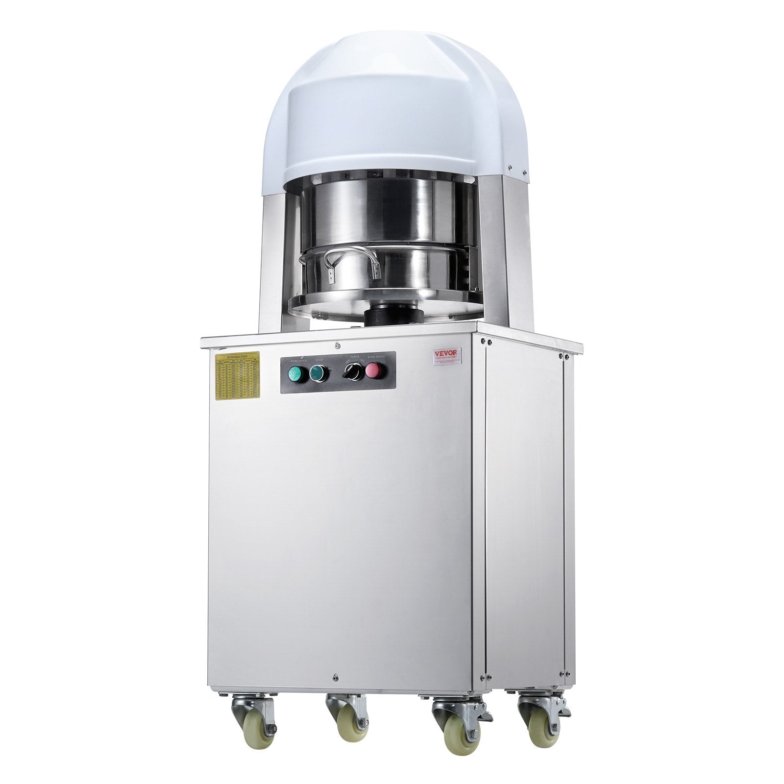 Elektrinė tešlos dalytuvė VEVOR XZ-20, 20 dalių