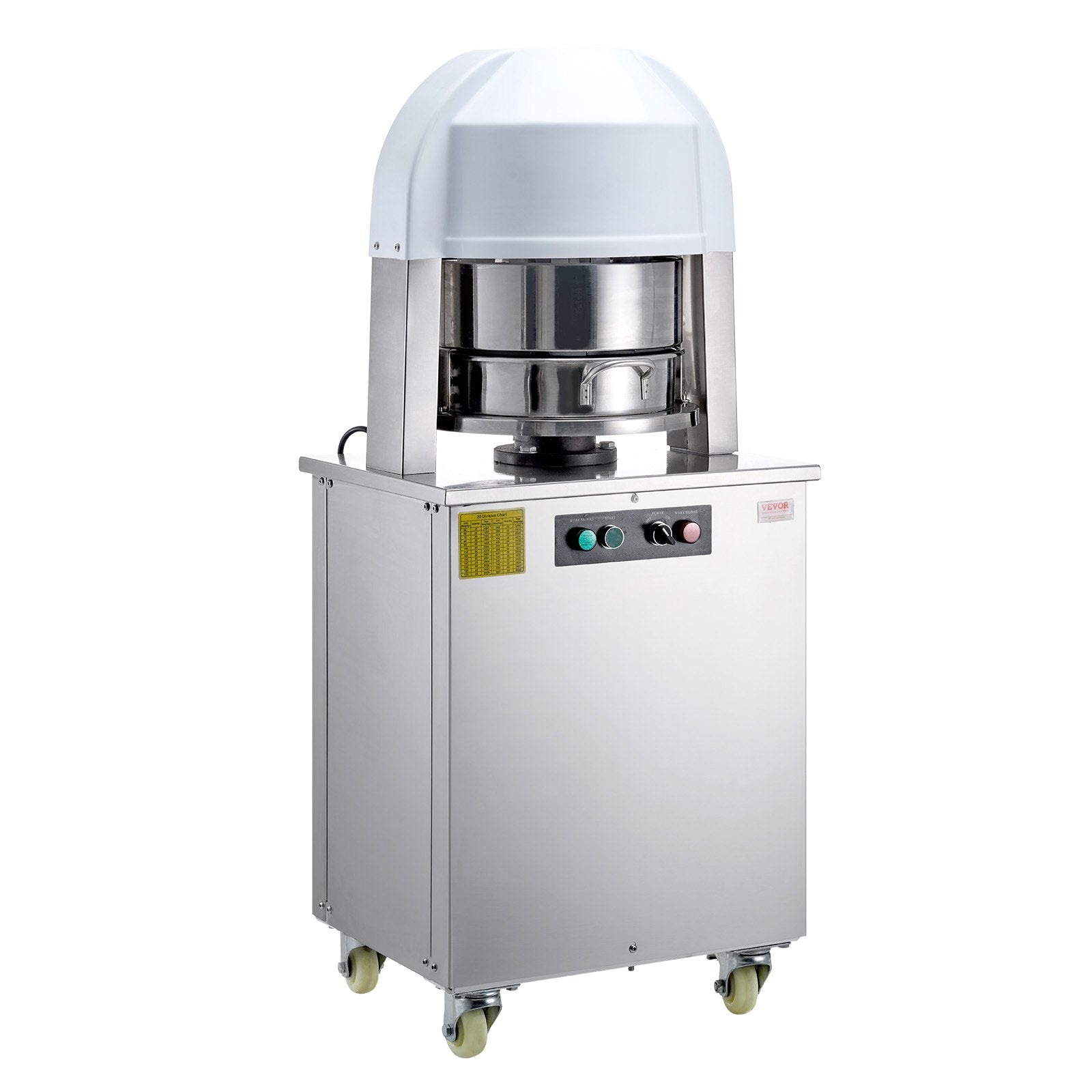 Elektrinė tešlos dalytuvė VEVOR XZ-20, 20 dalių