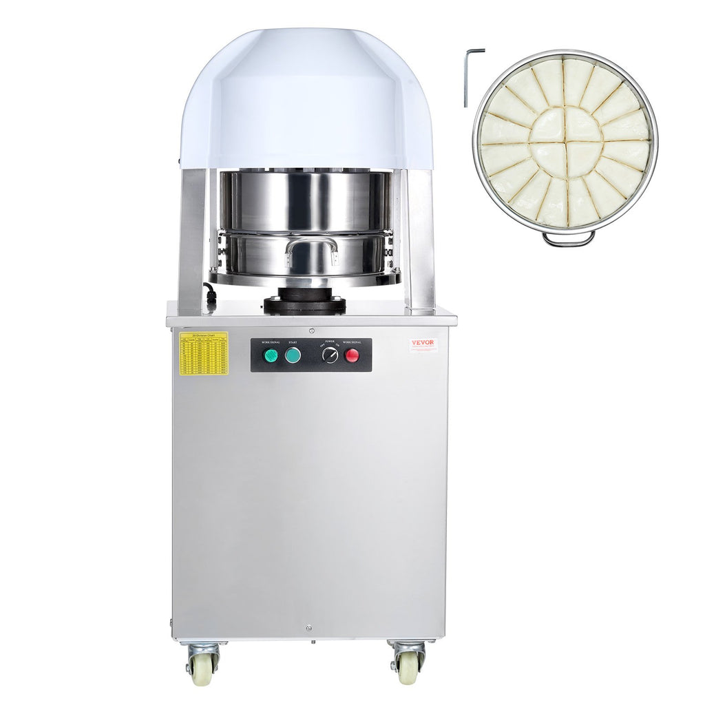 Elektrinė tešlos dalytuvė VEVOR XZ-20, 20 dalių