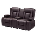 Dvivietė atlošiama sofa VEVOR SX-81673M, su vidine konsule