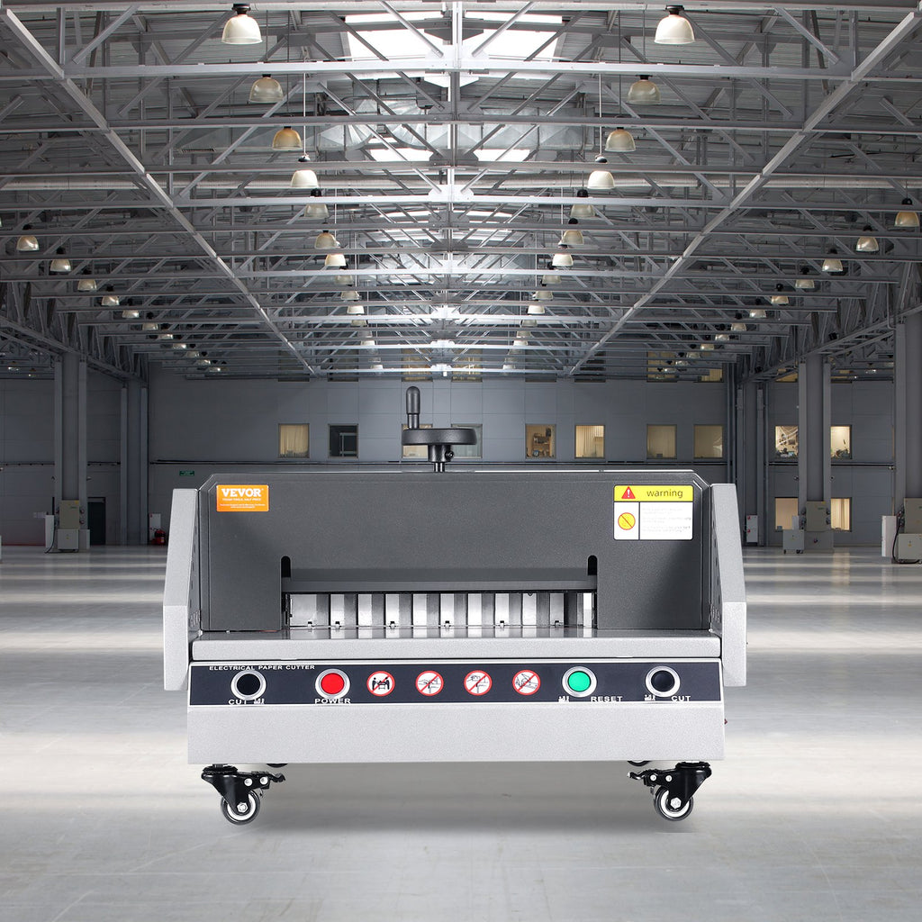 Elektrinė popieriaus pjaustyklė VEVOR E330D, 330 mm pjovimo plotis
