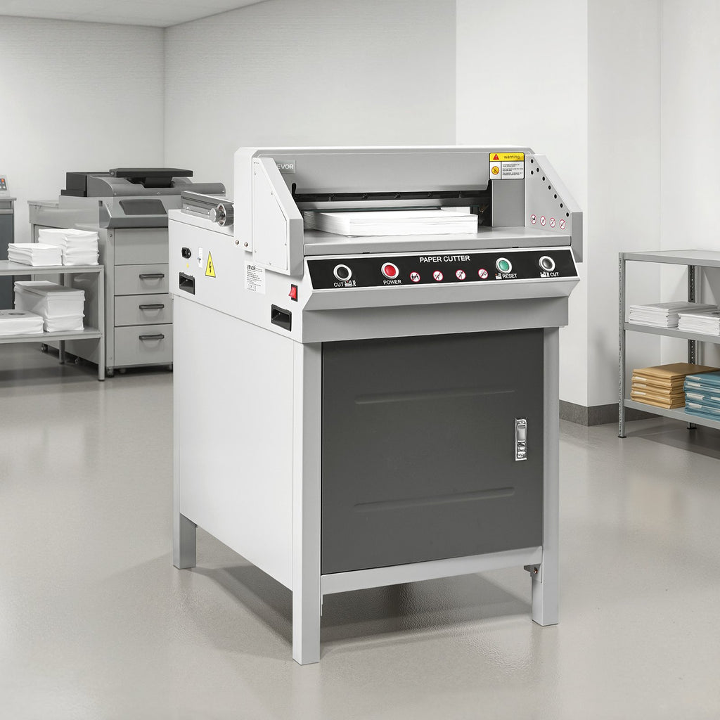 Elektrinė popieriaus pjaustyklė VEVOR G450V+, 450 mm pjovimo plotis