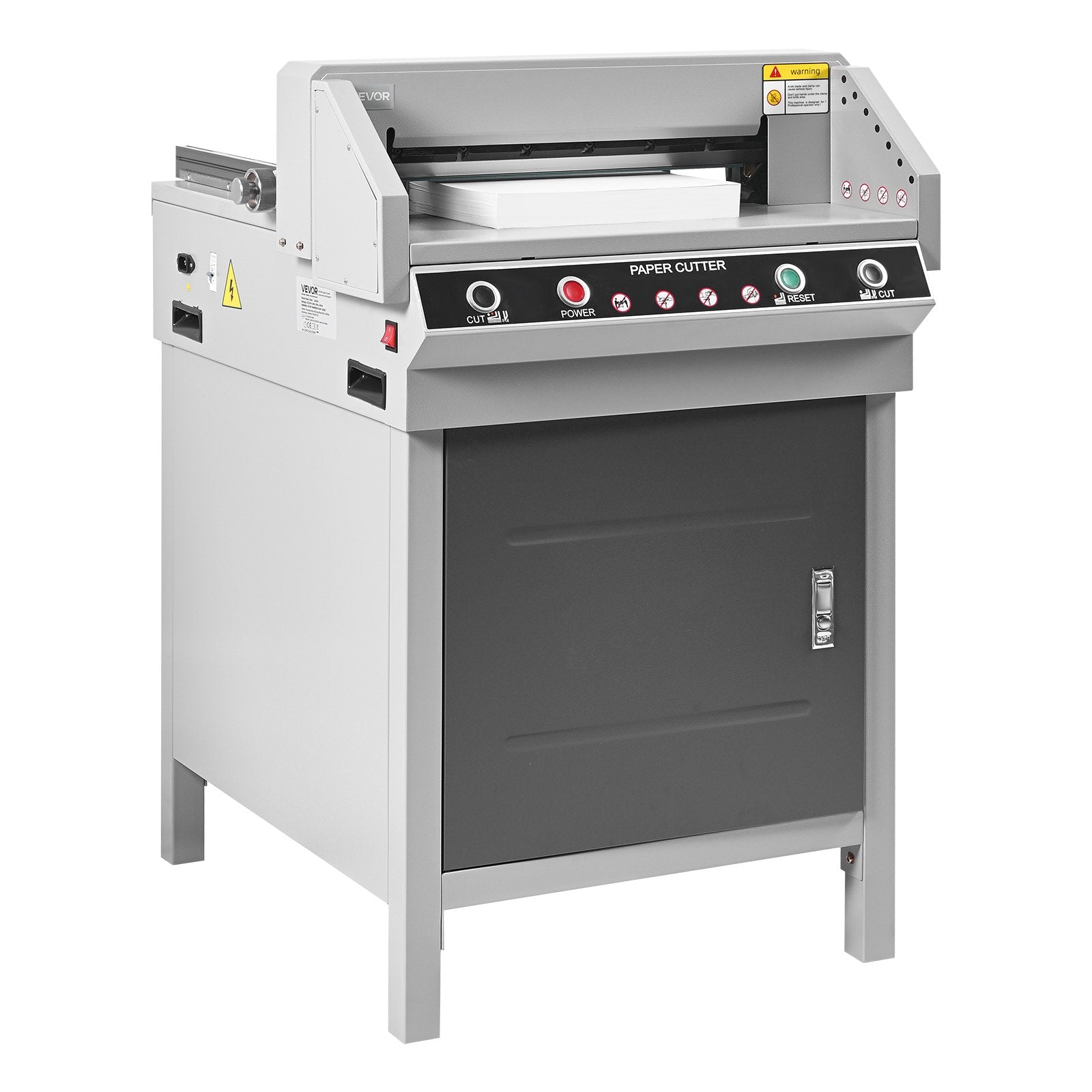 Elektrinė popieriaus pjaustyklė VEVOR G450V+, 450 mm pjovimo plotis