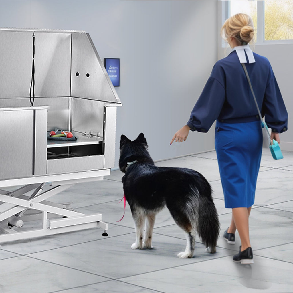 Elektrinė šunų maudymo vonia VEVOR K1E01028-E, 127 cm