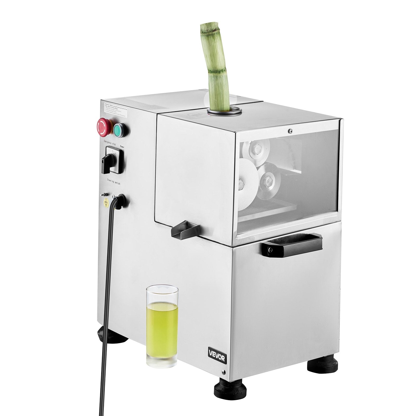 Elektrinė cukranendrių sulčiaspaudė VEVOR YF-L100, 800 W