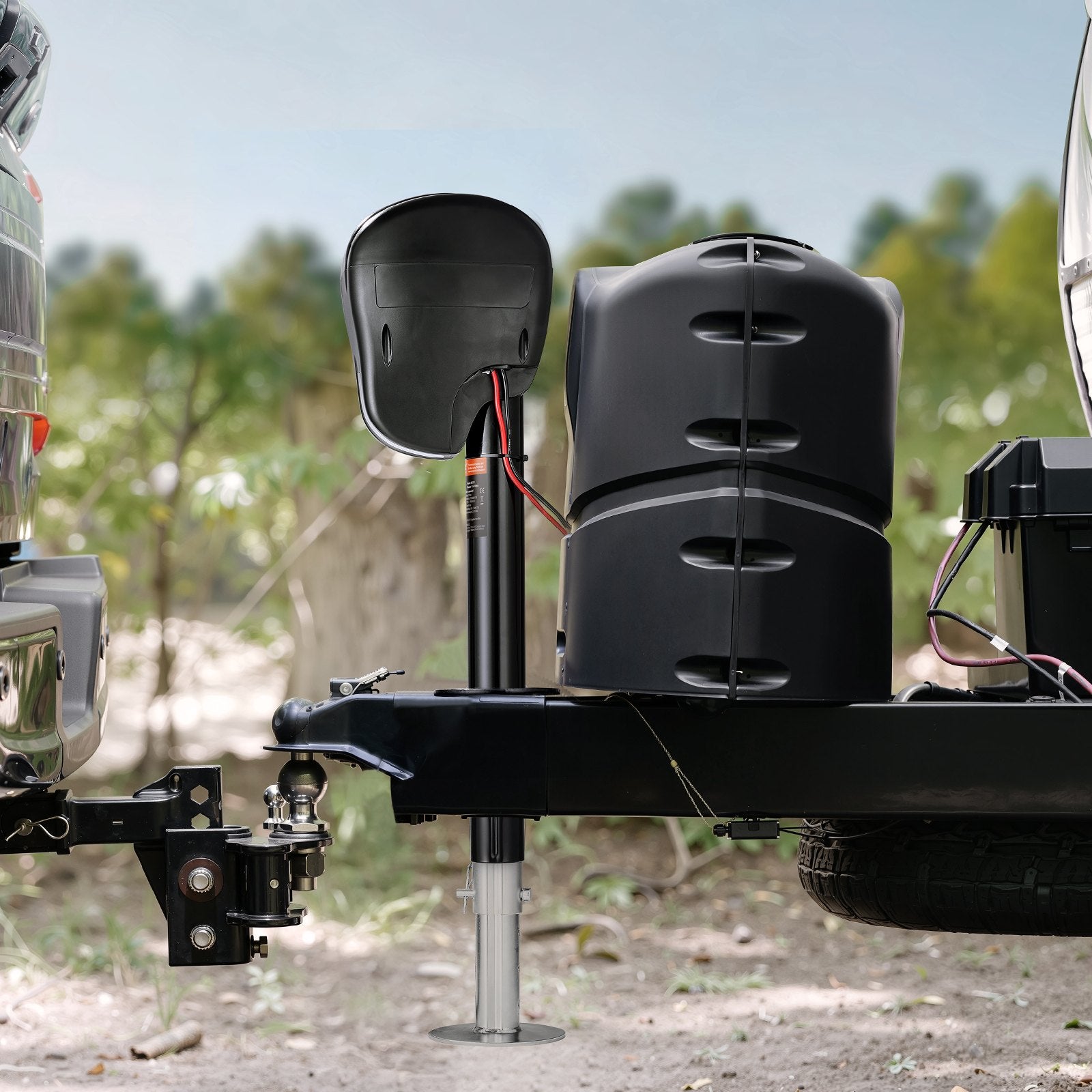 Elektrinis priekabos domkratas VEVOR RVCP3500, 1588 kg