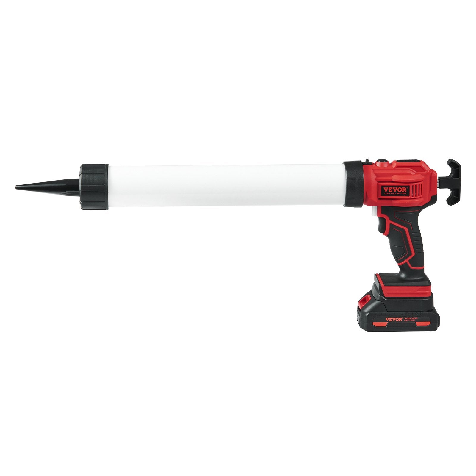 Akumuliatorinis silikono pistoletas VEVOR Q0V-CX51-20, 600 ml
