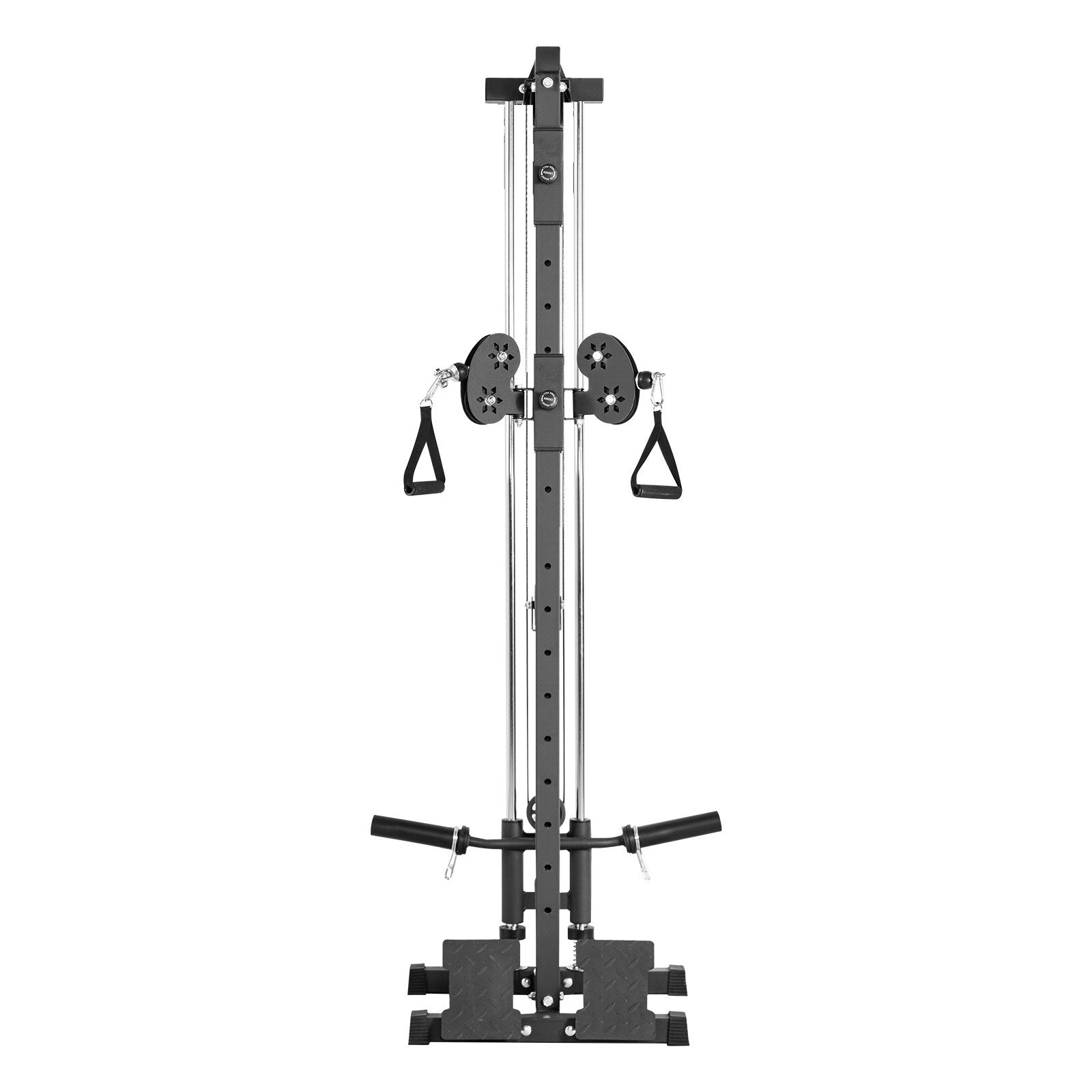 Vertikalių ir horizontalių traukų treniruoklis VEVOR HM2905B, 227 kg apkrova
