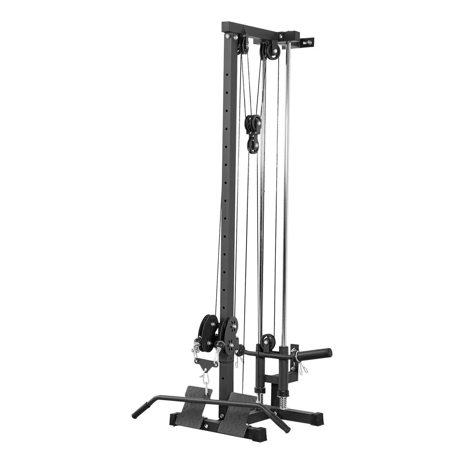 Vertikalių ir horizontalių traukų treniruoklis VEVOR HM2905B, 227 kg apkrova