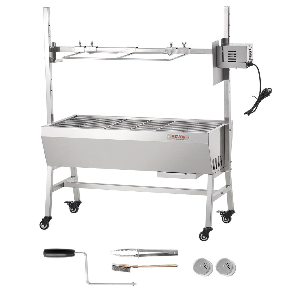 Elektrinis kepsninės iešmas su stovu VEVOR JY-MY-KYLCG-35-220, 40 kg keliamoji galia