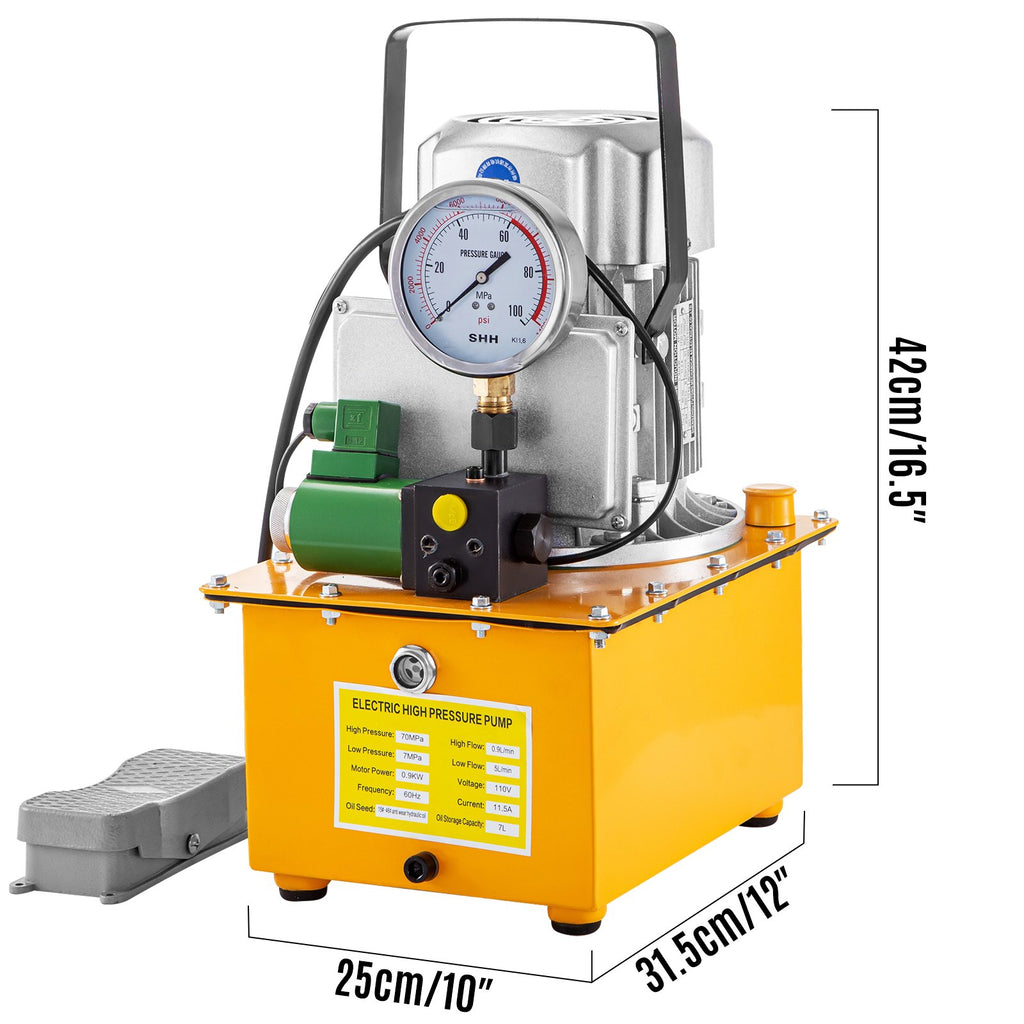 Hidraulinis elektrinis siurblys VEVOR 750W, 70 MPa