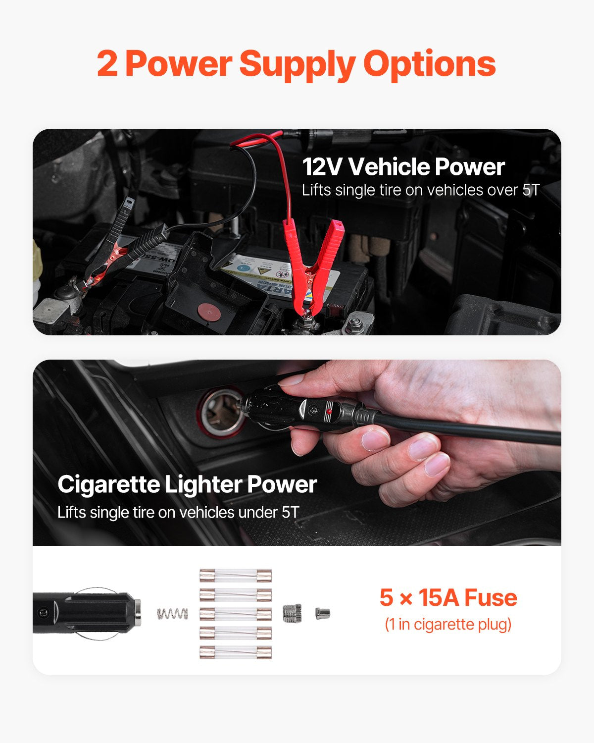 Elektrinis automobilinis keltuvas VEVOR DSJA380+, 5 tonos