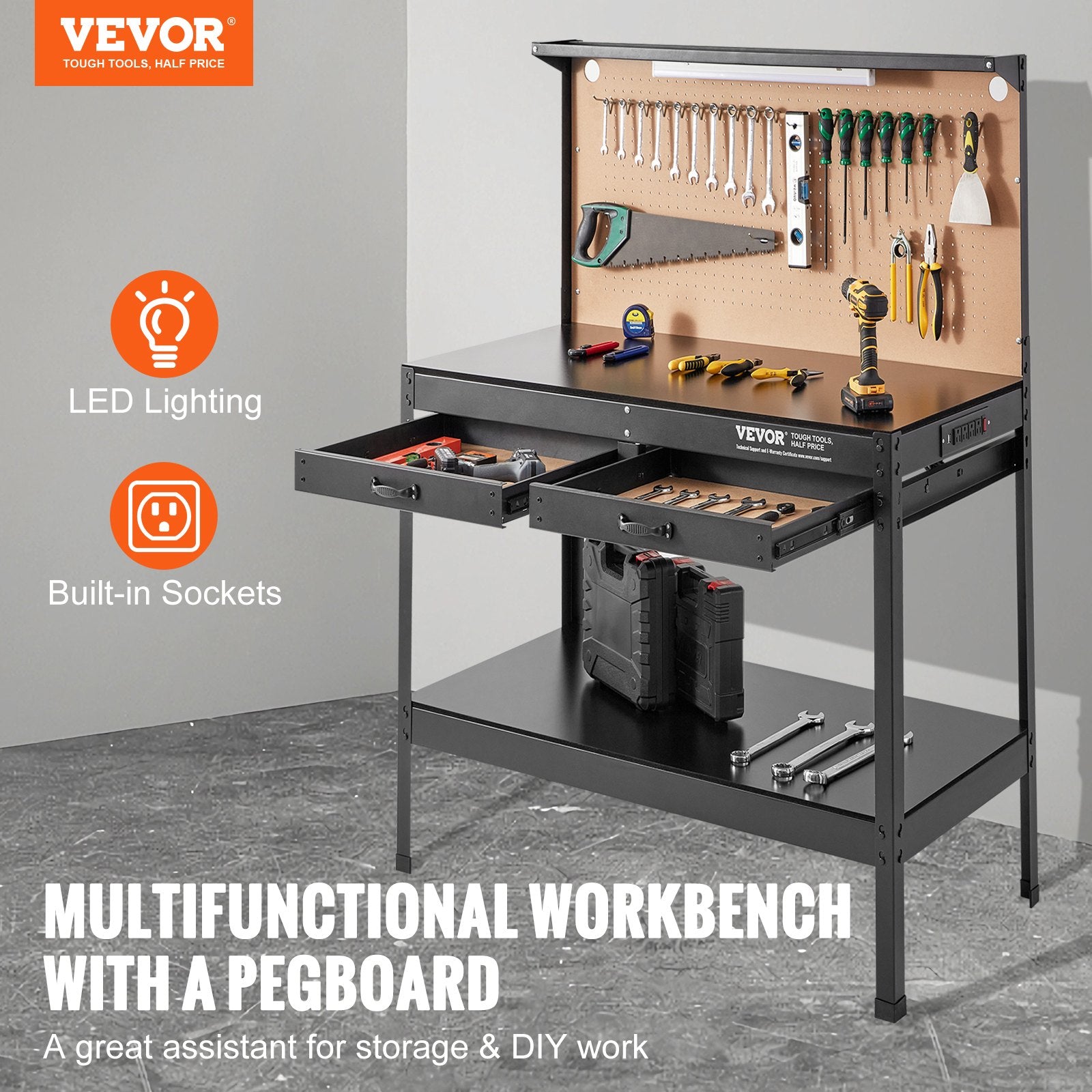 Darbastalis VEVOR JL-WB05-3, 100 kg apkrova