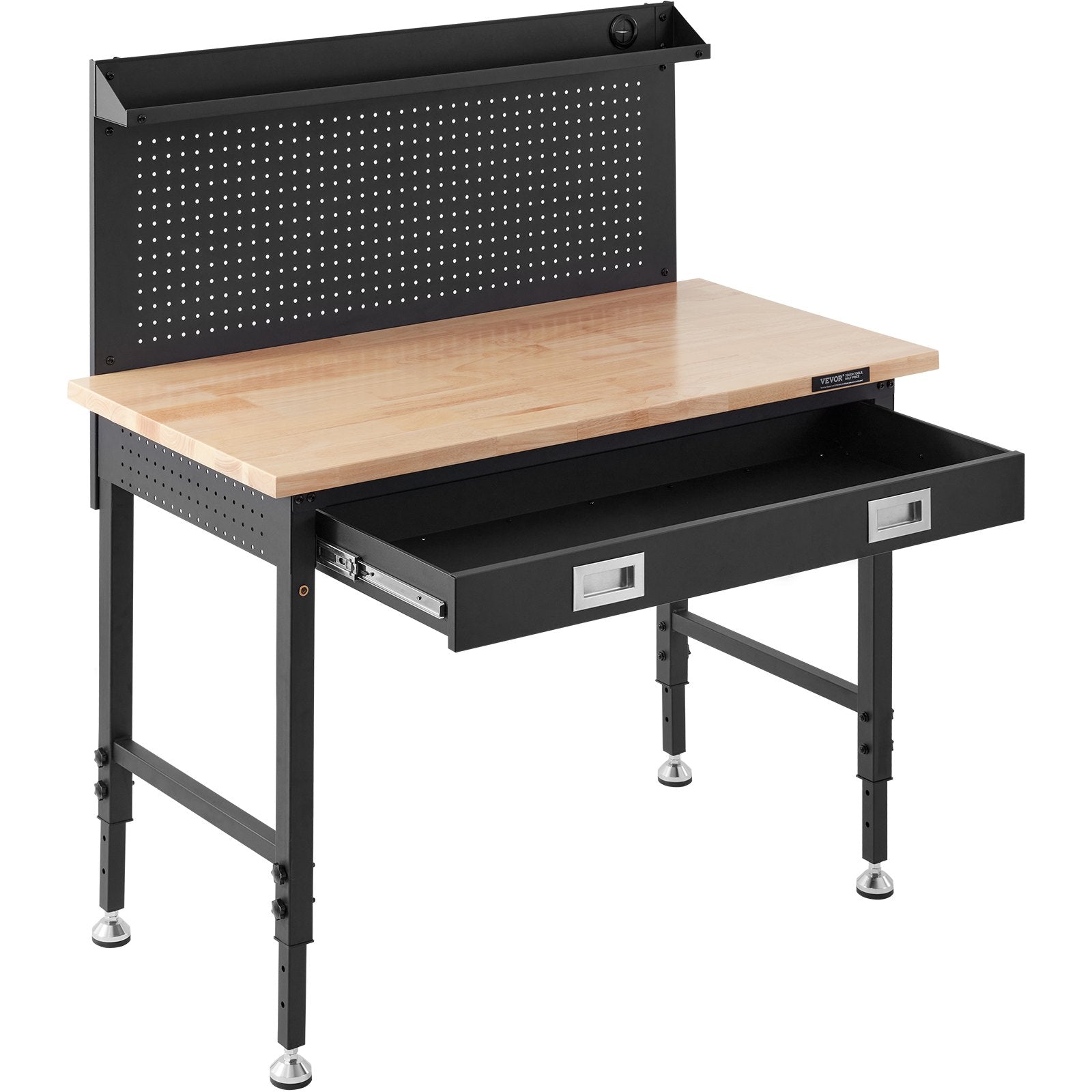 Reguliuojamo aukščio darbastalis VEVOR SHFGM4824GR, 907 kg apkrova
