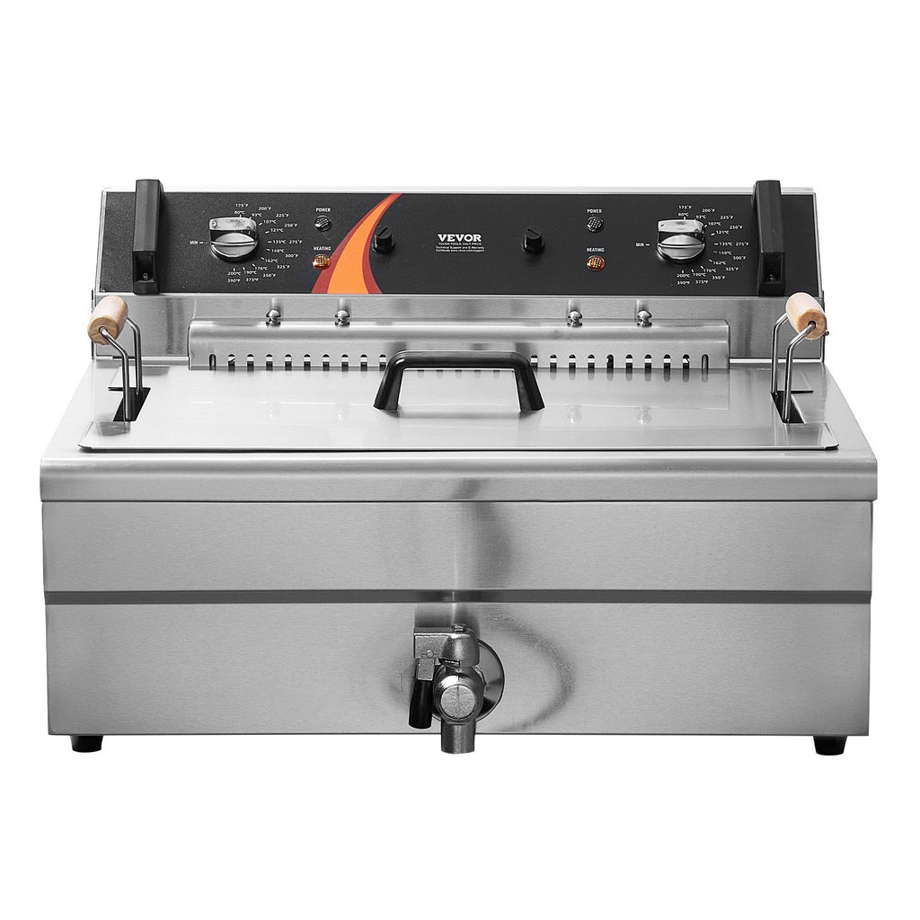 Elektrinė gruzdintuvė VEVOR EF-201S, 3000 W