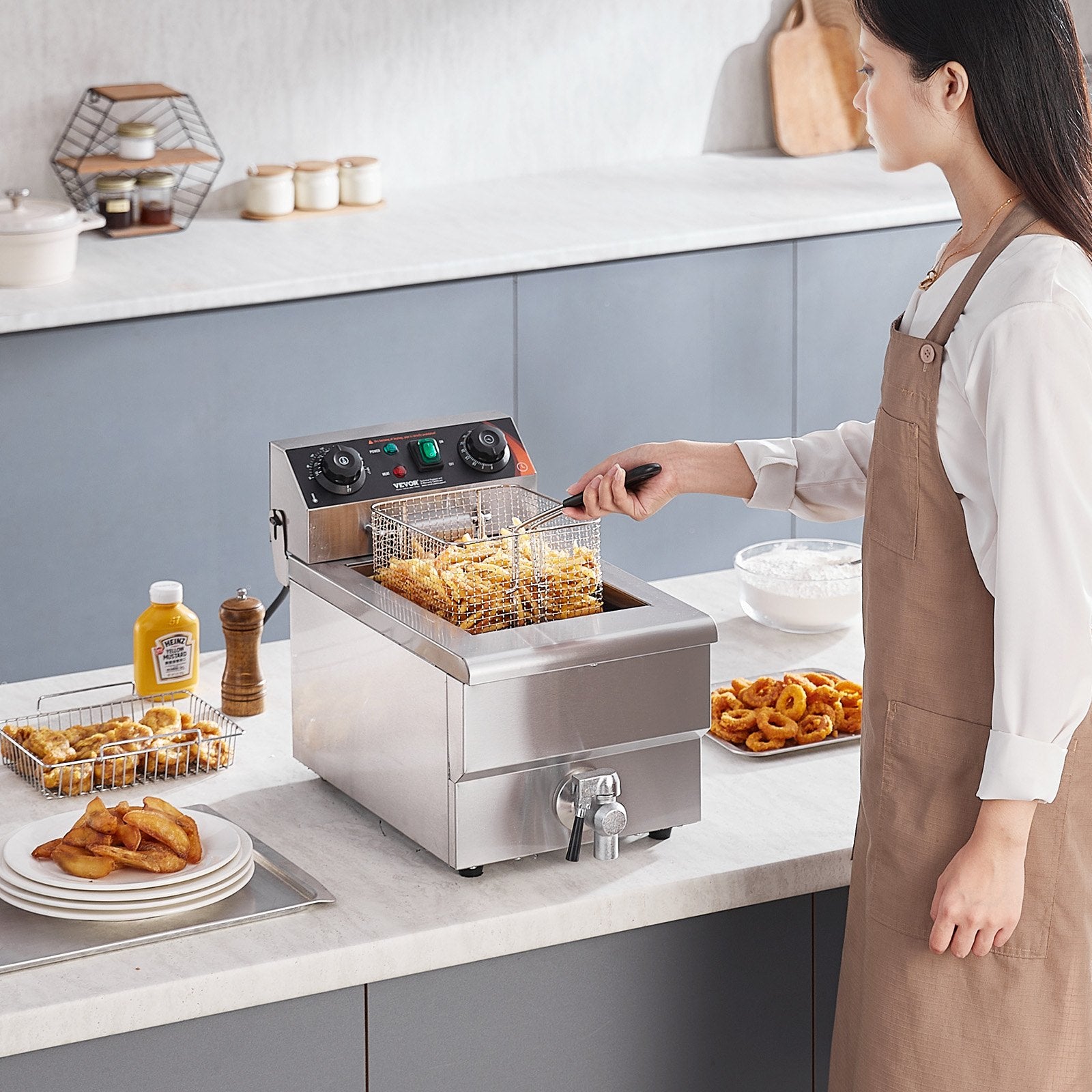 Profesionali gruzdintuvė VEVOR SC-101V, 3000 W