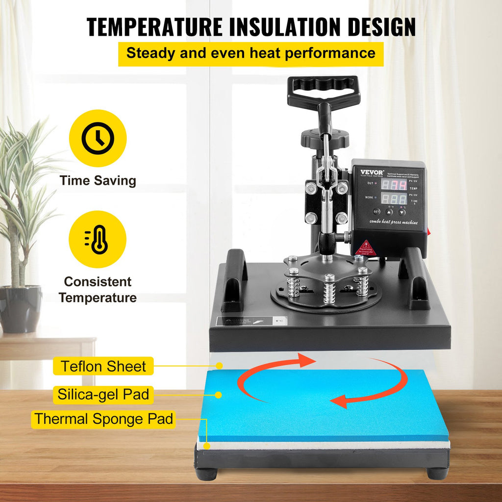 Termo presas VEVOR TLM12001, 25x30 cm
