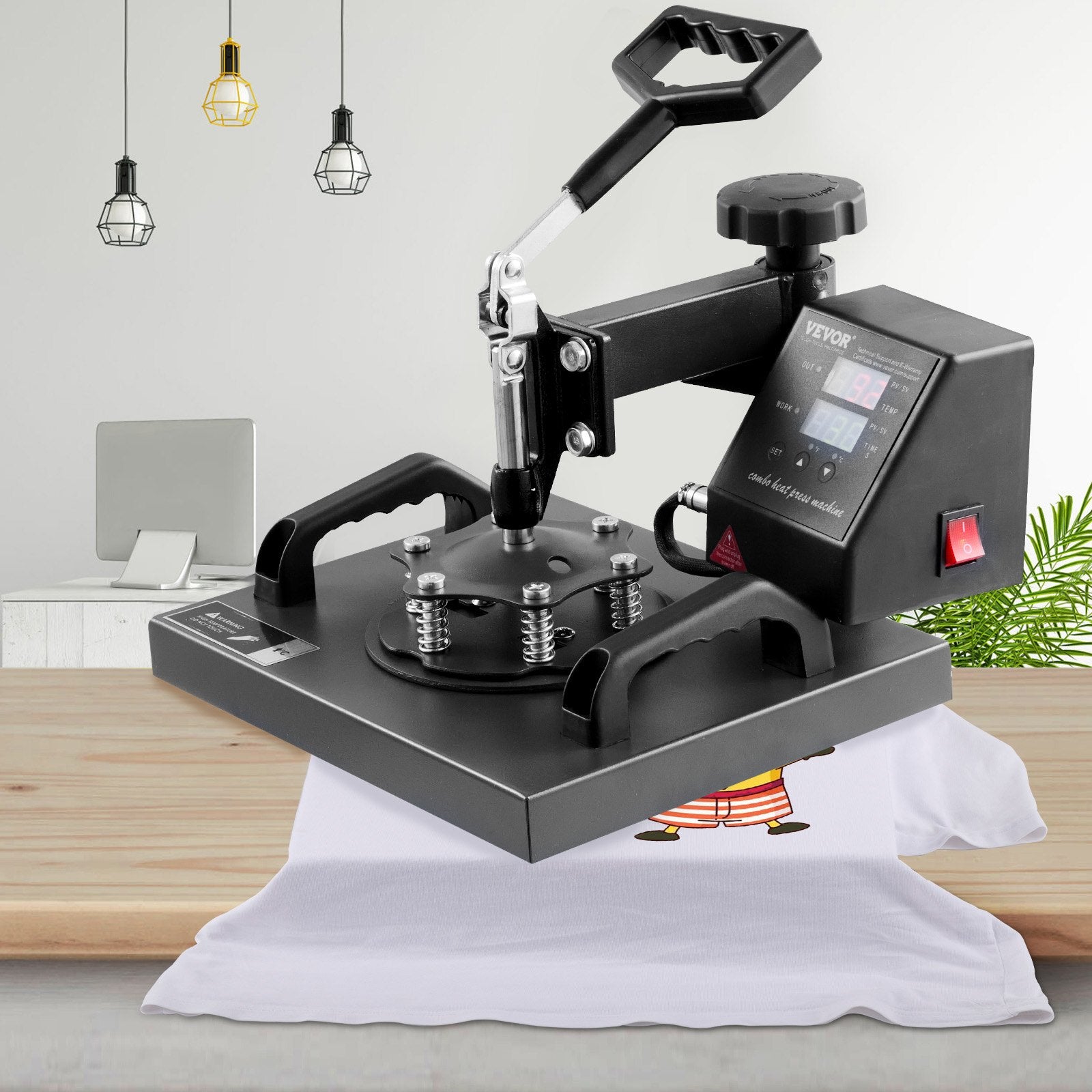 Termo presas VEVOR TLM12001, 25x30 cm