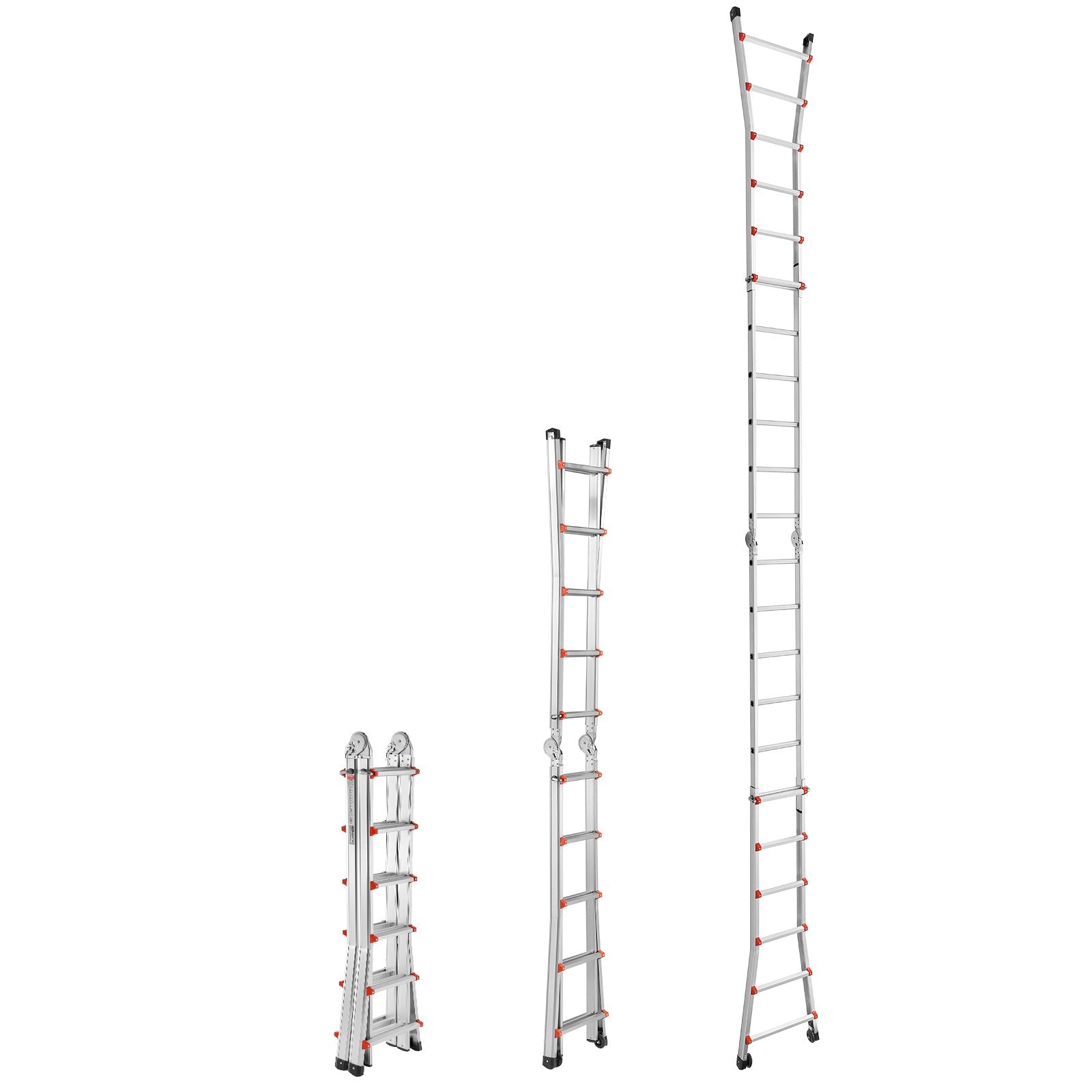 Teleskopinės kopėčios VEVOR KMP406C, 6,2 m