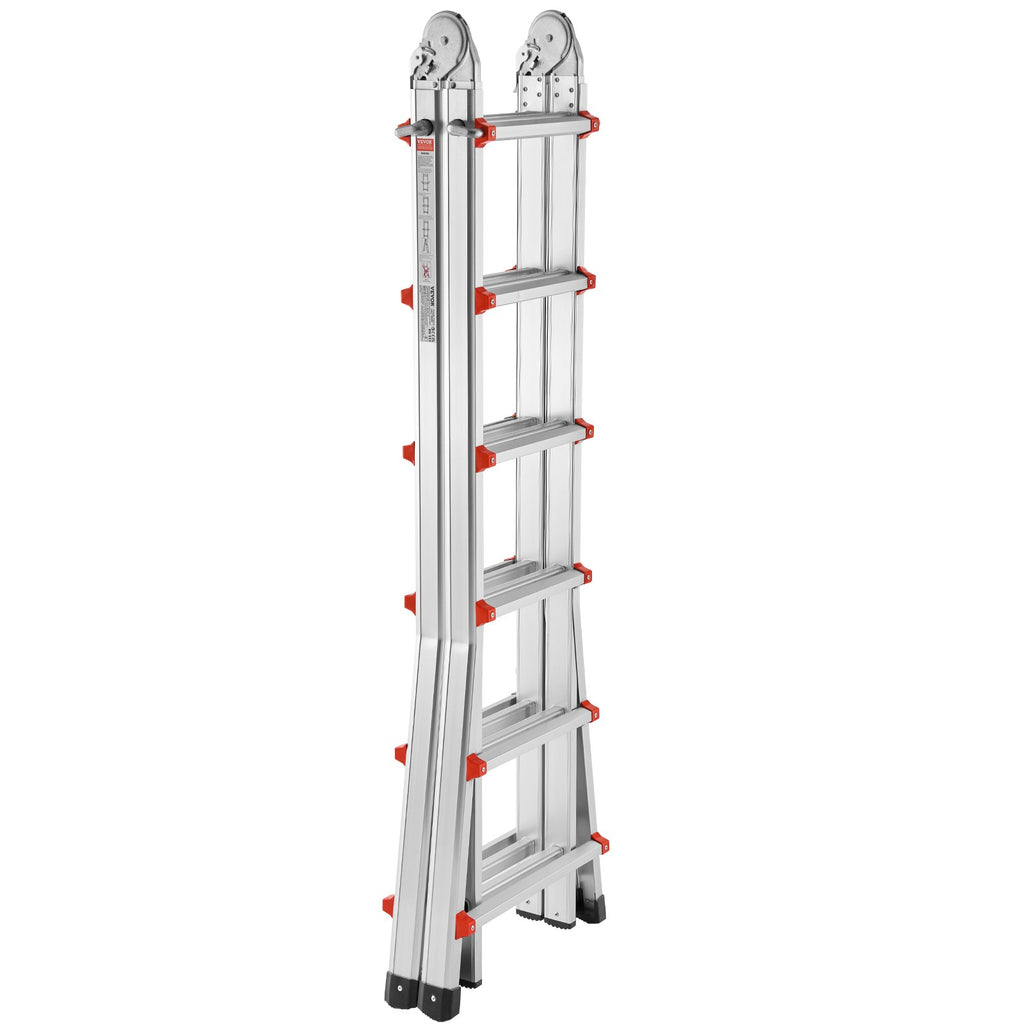 Teleskopinės kopėčios VEVOR KMP406C, 6,2 m