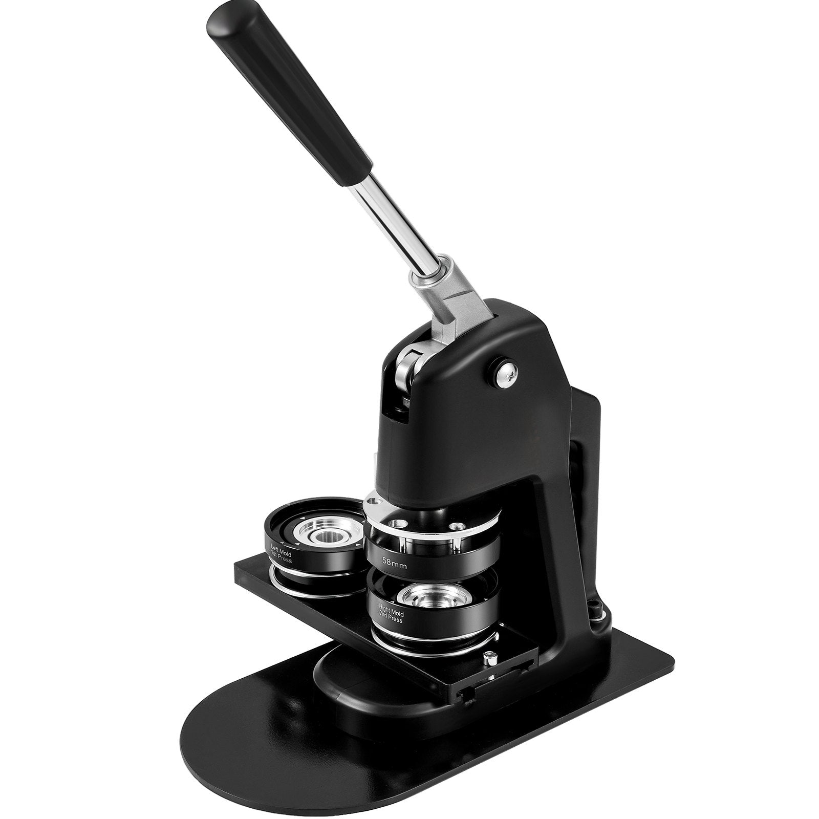 Ženkliukų gaminimo aparatas VEVOR BJS-32/58-BK-001, 25 mm ir 58 mm formos