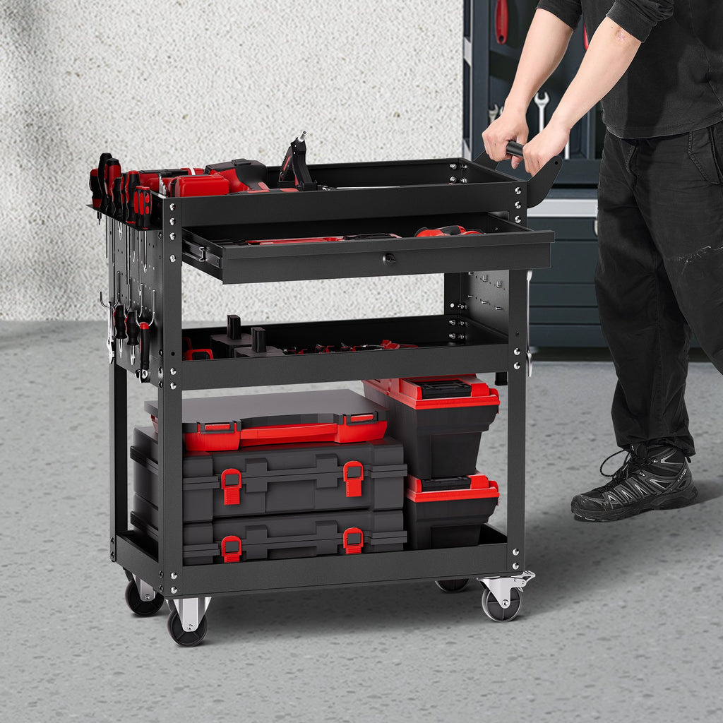 Įrankių vežimėlis VEVOR T271401, 160 kg apkrova
