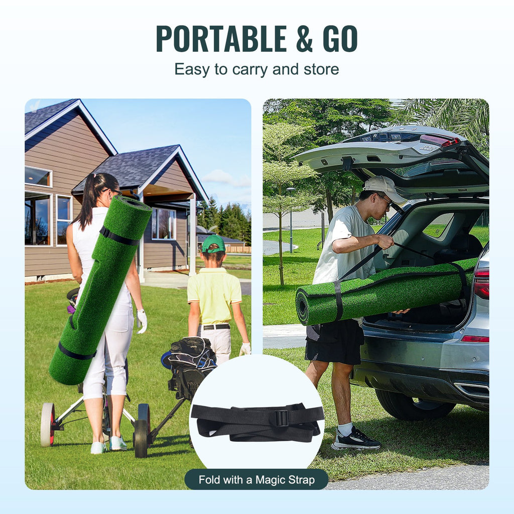 Golfo smūgiavimo kilimėlis VEVOR GPRO150504, 152x122 cm