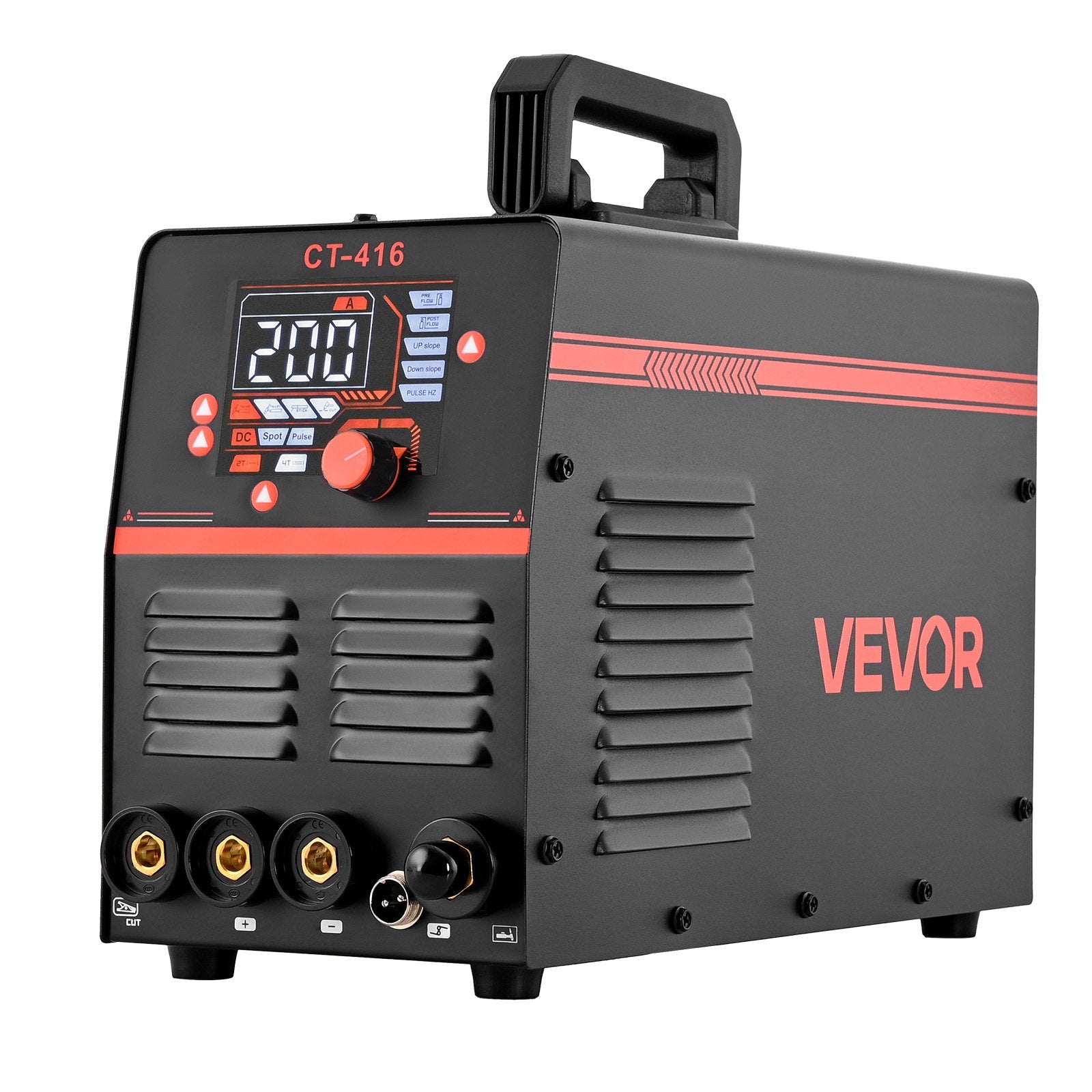 Plazminio pjovimo ir suvirinimo aparatas VEVOR CT-416, 3-in-1 (CUT/TIG/MMA)