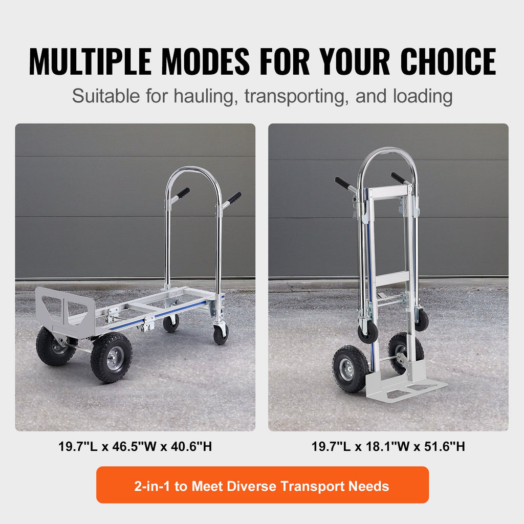 Universalus transportavimo vežimėlis VEVOR FHT250A, 363 kg keliamoji galia