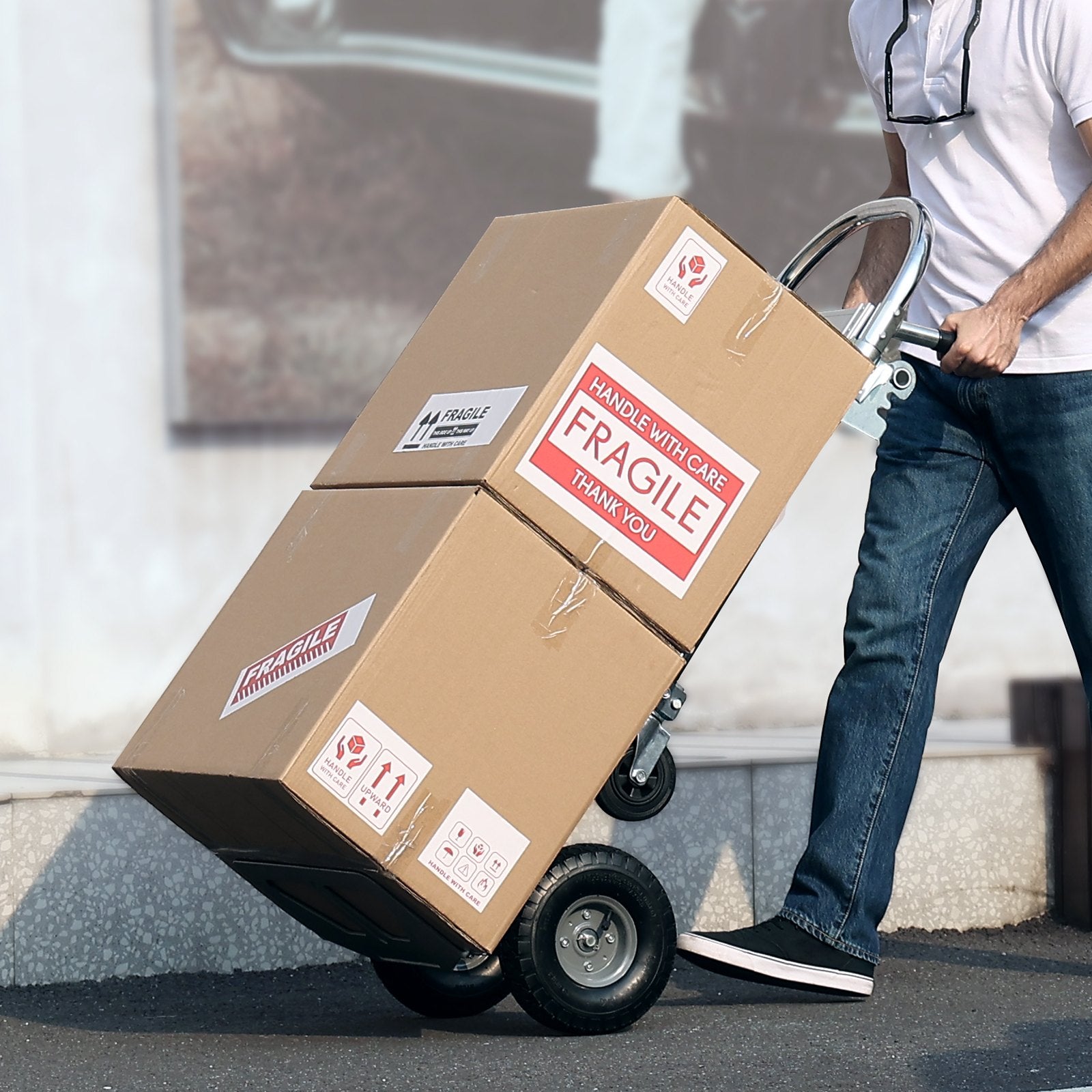 Universalus transportavimo vežimėlis VEVOR FHT250A, 363 kg keliamoji galia